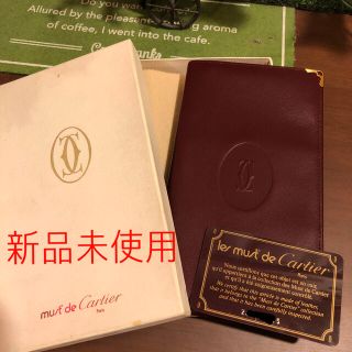 カルティエ(Cartier)のお値下げ!!新品未使用  Cartier カルティエ 札入れ (財布)