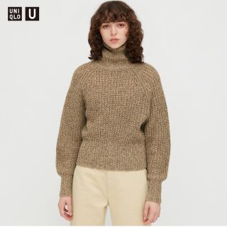 ユニクロ(UNIQLO)のUNIQLO U  ローゲージタートルネックセーター(ニット/セーター)