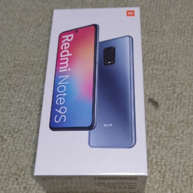 Xiaomi Redmi Note 9S 6GB RAM 128GB ホワイト