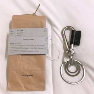 エンダースキーマ(Hender Scheme)の新品未使用　エンダースキーマ　カラビナ　ブラック(キーホルダー)