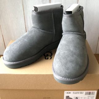 アグ(UGG)の★新品正規品★グレー22cm UGG アグ クラシックミニⅡ ムートンブーツ(ブーツ)