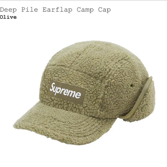 Deep Pile Earflap Camp Cap帽子