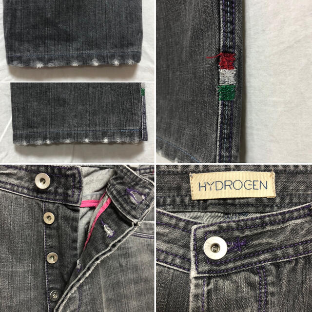 幅広type ハイドロゲン HYDROGEN⭐︎ ブラックデニム | ccfl.ie