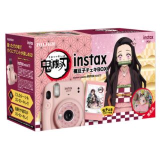 フジフイルム(富士フイルム)の鬼滅の刃 instax 禰豆子チェキBOXセット(フィルムカメラ)