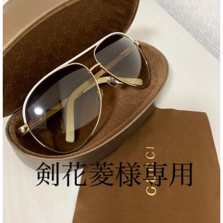 グッチ(Gucci)のGUCCI   ティアドロップ　サングラス(サングラス/メガネ)