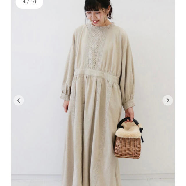 WEB限定レースワンピース - ロングワンピース/マキシワンピース