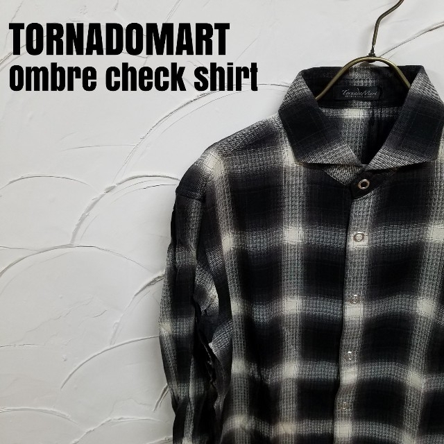 TORNADOMART/トルネードマート オンブレチェック シャツ