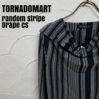 トルネードマート(TORNADO MART)のTORNADOMART/トルネードマート ランダム ストライプ カットソー(Tシャツ/カットソー(七分/長袖))
