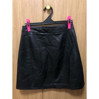 ザラ(ZARA)のZARA レザースカート スカート(ミニスカート)