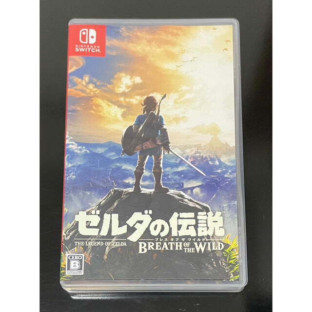 Nintendo Switch(ニンテンドースイッチ)のゼルダの伝説 ブレスオブザブレス Breath of the wild エンタメ/ホビーのゲームソフト/ゲーム機本体(家庭用ゲームソフト)の商品写真