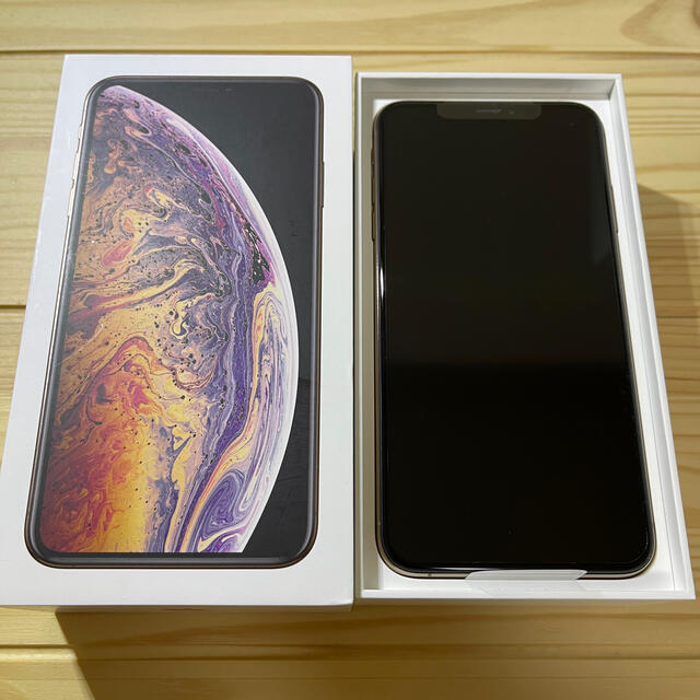 スマートフォン本体【未使用】 iPhone XS Max 256GB SIMロック解除済 Gold