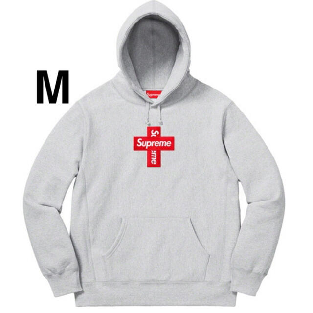 M Cross Box Logo Hooded Sweatshirt