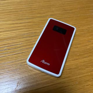 エヌイーシー(NEC)のRakuten mobile Aterm MP02LN ミラーレッド(その他)