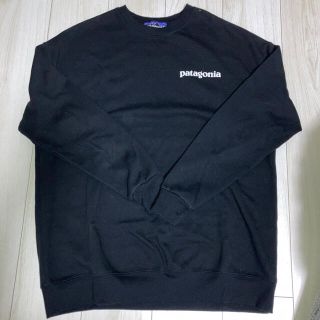 パタゴニア(patagonia)のPatagonia 黒 トレーナー(スウェット)