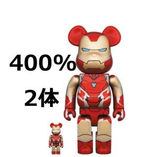 メディコムトイ(MEDICOM TOY)のBE@RBRICK IRON MAN MARK 85 100% 400％ 2体(その他)