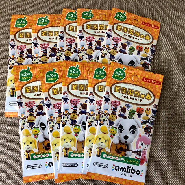 その他どうぶつの森 amiiboカード　第2弾　10パック