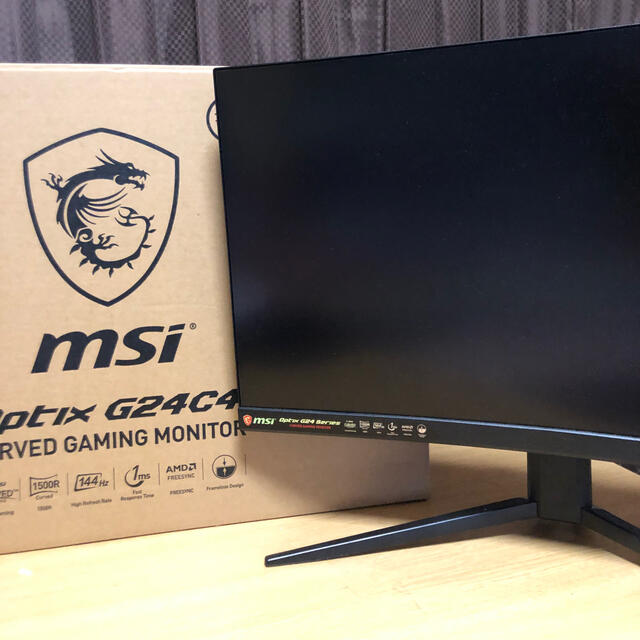 MSI Optix G24C4 ゲーミングモニター