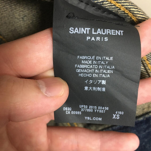 Saint Laurent(サンローラン)のサンローラン デニムジャケット メンズのジャケット/アウター(Gジャン/デニムジャケット)の商品写真