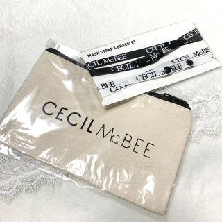 セシルマクビー(CECIL McBEE)のCECIL McBEE ポーチ+マスクストラップSET(ポーチ)