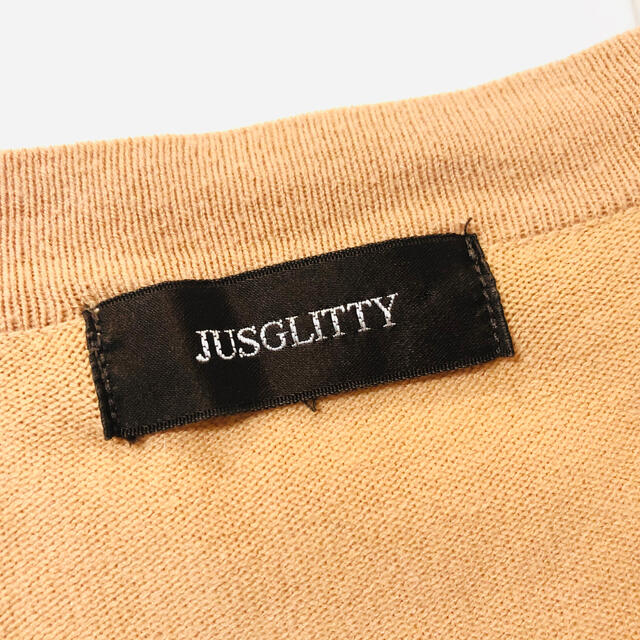 JUSGLITTY(ジャスグリッティー)のジャスグリッティー カーディガン　エフデ　アプワイザー　トッコクローゼット レディースのトップス(カーディガン)の商品写真