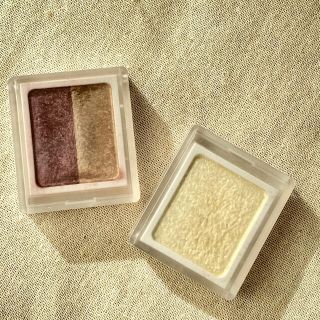 ムジルシリョウヒン(MUJI (無印良品))のアイシャドウ2個セット(アイシャドウ)