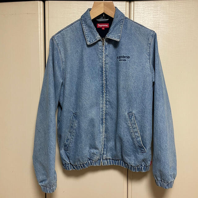 レディース m supreme denim harrington jacket 16aw 本店