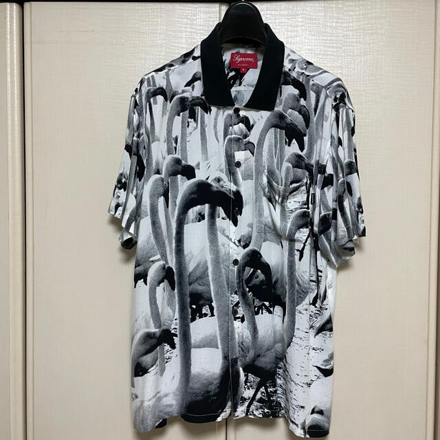 専用supreme flamingo rayon shirt ワークパンツ