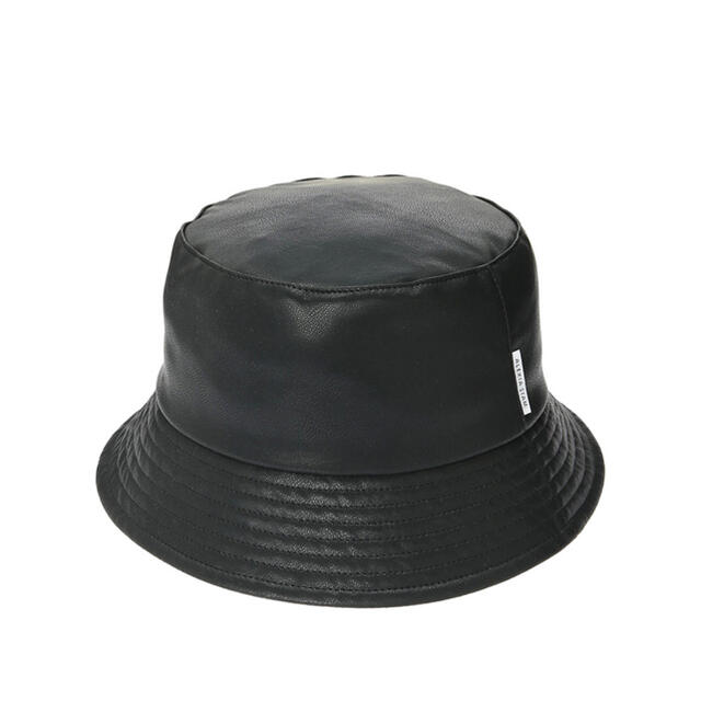 ALEXIA STAM(アリシアスタン)のEco Leather Bucket Hat Black レディースの帽子(ハット)の商品写真