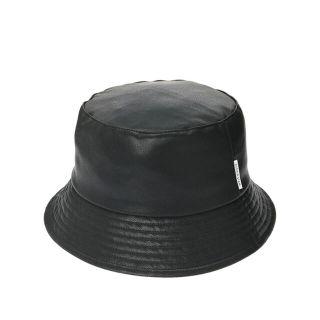 アリシアスタン(ALEXIA STAM)のEco Leather Bucket Hat Black(ハット)