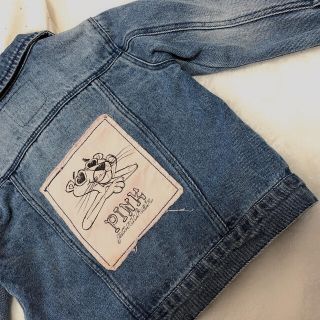 ザラキッズ(ZARA KIDS)のzarababy ピンクパンサー　Gジャン(ジャケット/上着)