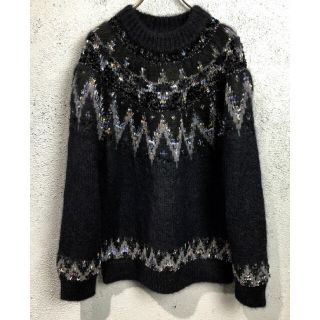 COOHEM MOHAIR NORDIC KNIT(ニット/セーター)