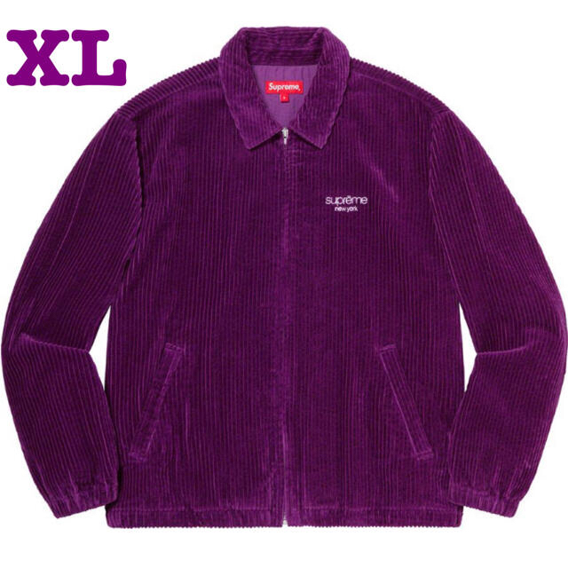 Supreme(シュプリーム)のWide Wale Corduroy Harrington Jacket XL メンズのジャケット/アウター(ブルゾン)の商品写真