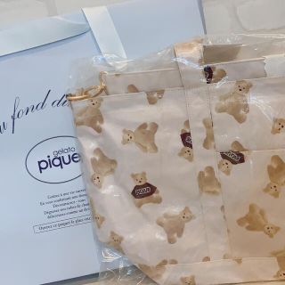 ジェラートピケ(gelato pique)の完売品♡ベアモチーフママバッグ 入手困難!!gelatopique♡(マザーズバッグ)