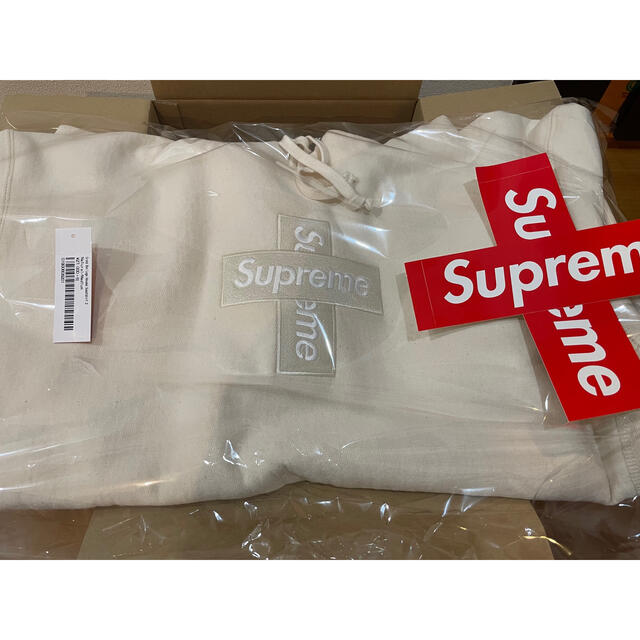 Supreme(シュプリーム)の【マッキン様専用】Cross Box Logo Hooded メンズのトップス(パーカー)の商品写真