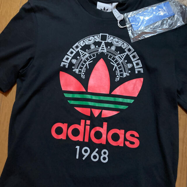 新品 adidas Tシャツ アディダスオリジナルス 黒赤緑 S グッチカラー