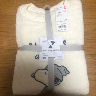 ユニクロ(UNIQLO)のユニクロ　スヌーピー　パジャマ　S(ルームウェア)