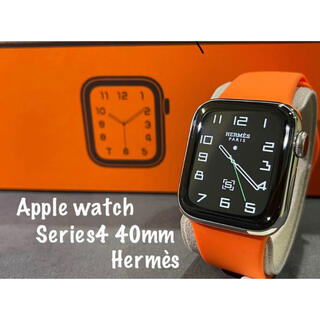 アップルウォッチ(Apple Watch)のアップルウォッチ シリーズ4 HERMES 40mm GPS+Cellular(腕時計(デジタル))