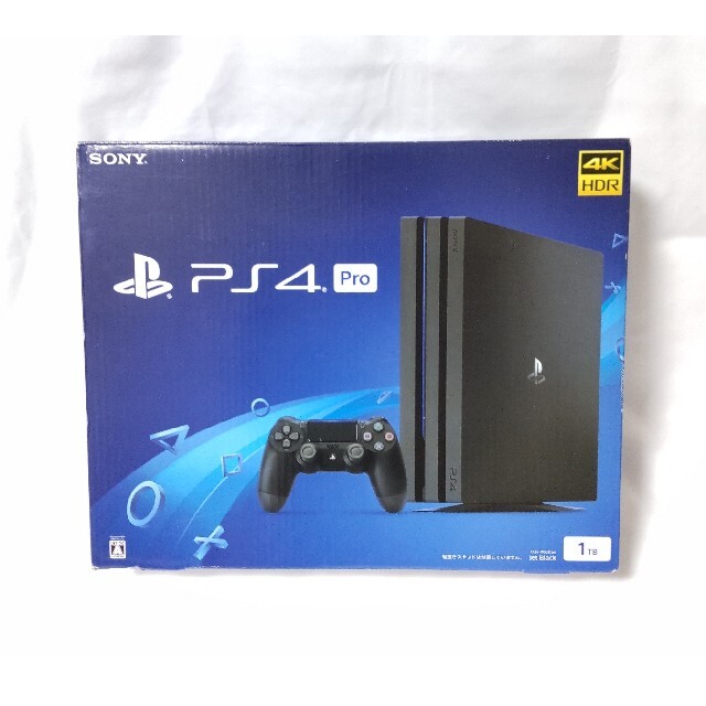 開店祝い PS4 Pro CUH-7100BB01ジェットブラック 1TB 美品 nabucolopes