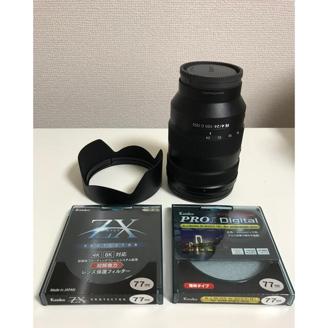 お気に入りの f4 24-105mm EF 美品 SONY - SONY OSS G レンズ(ズーム 