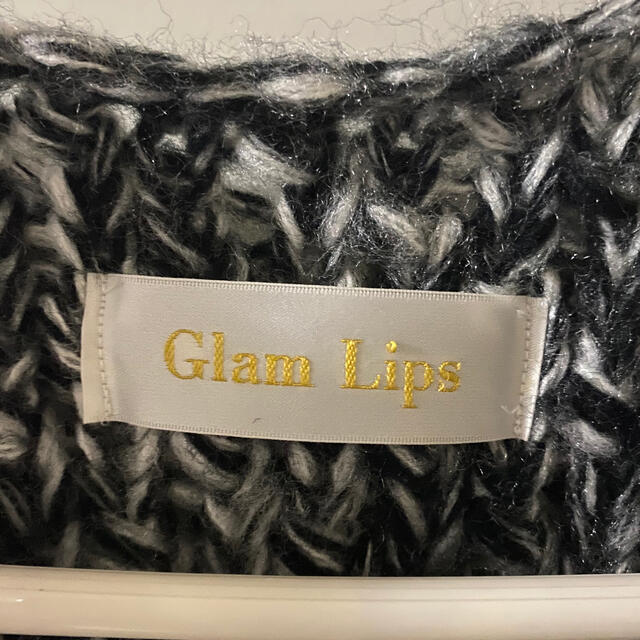 glamlips グラムリップス　ループ　ニット　カーディガン