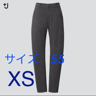 ユニクロ(UNIQLO)のユニクロ +J チノパン　ダークグレー　サイズ55(チノパン)