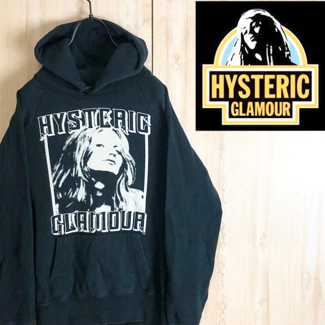 hystericglamour ヒステリックグラマー パーカー デカロゴ 90s