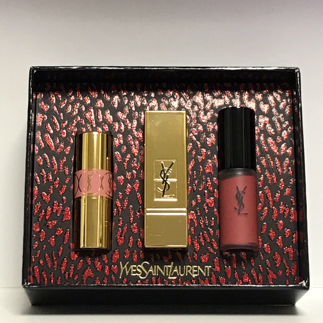 限定】YSL イヴ・サンローラン ノエル ミニ リップセット - 口紅