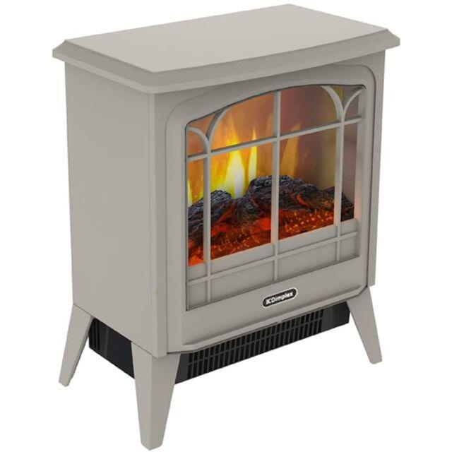 新品　Dimplex Dinky stove ペブルグレー スマホ/家電/カメラの冷暖房/空調(電気ヒーター)の商品写真