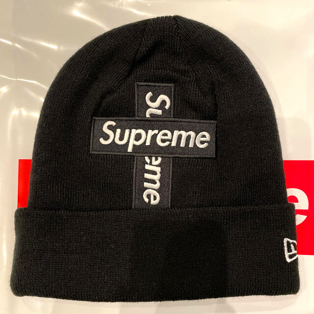 Supreme(シュプリーム)のSupreme New Era Cross Box Logo Beanie  メンズの帽子(ニット帽/ビーニー)の商品写真