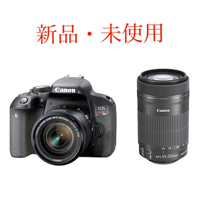 最高 Canon - 【新品・未使用品】キヤノン EOS kissx9iダブルズーム