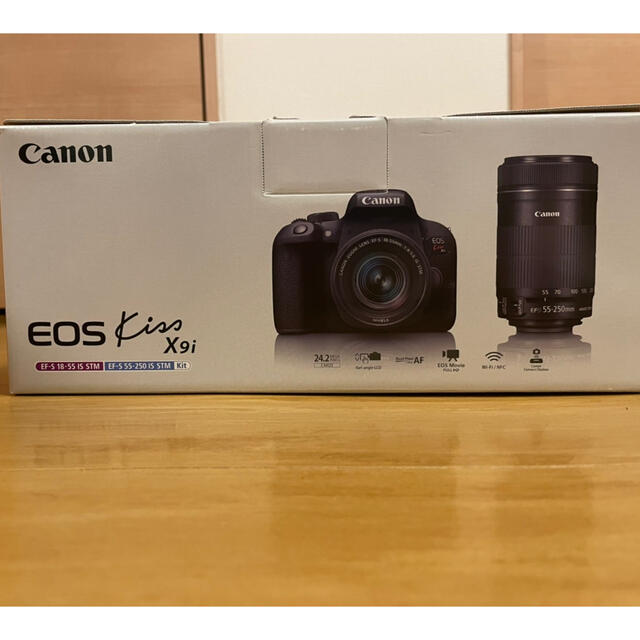 新品未使用　Canon EOS kiss X9i ダブルズームキット