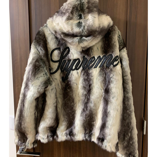 supreme faux fur reversible  jacket M 2