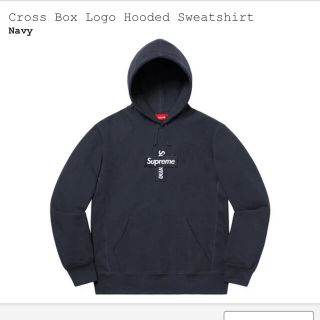 シュプリーム(Supreme)のSupreme Cross Box Logo Hooded Sweatshirt(パーカー)