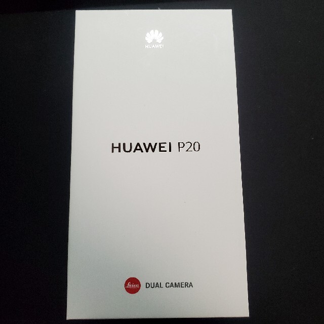 HUAWEI P20 simフリー  EML-L29 ブラック